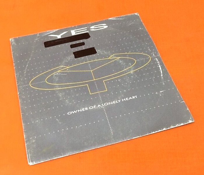 Vinyle 45 tours YES Owner a lonely heart (1983)