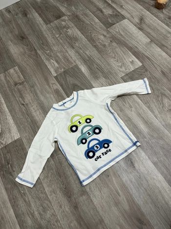 T-shirt enfant 18 mois « car race »