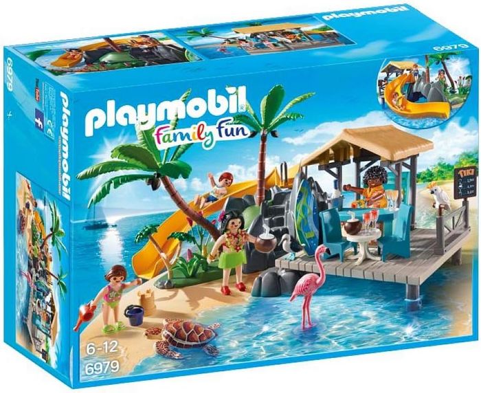 Playmobil family fun 6979 Ile avec vacanciers