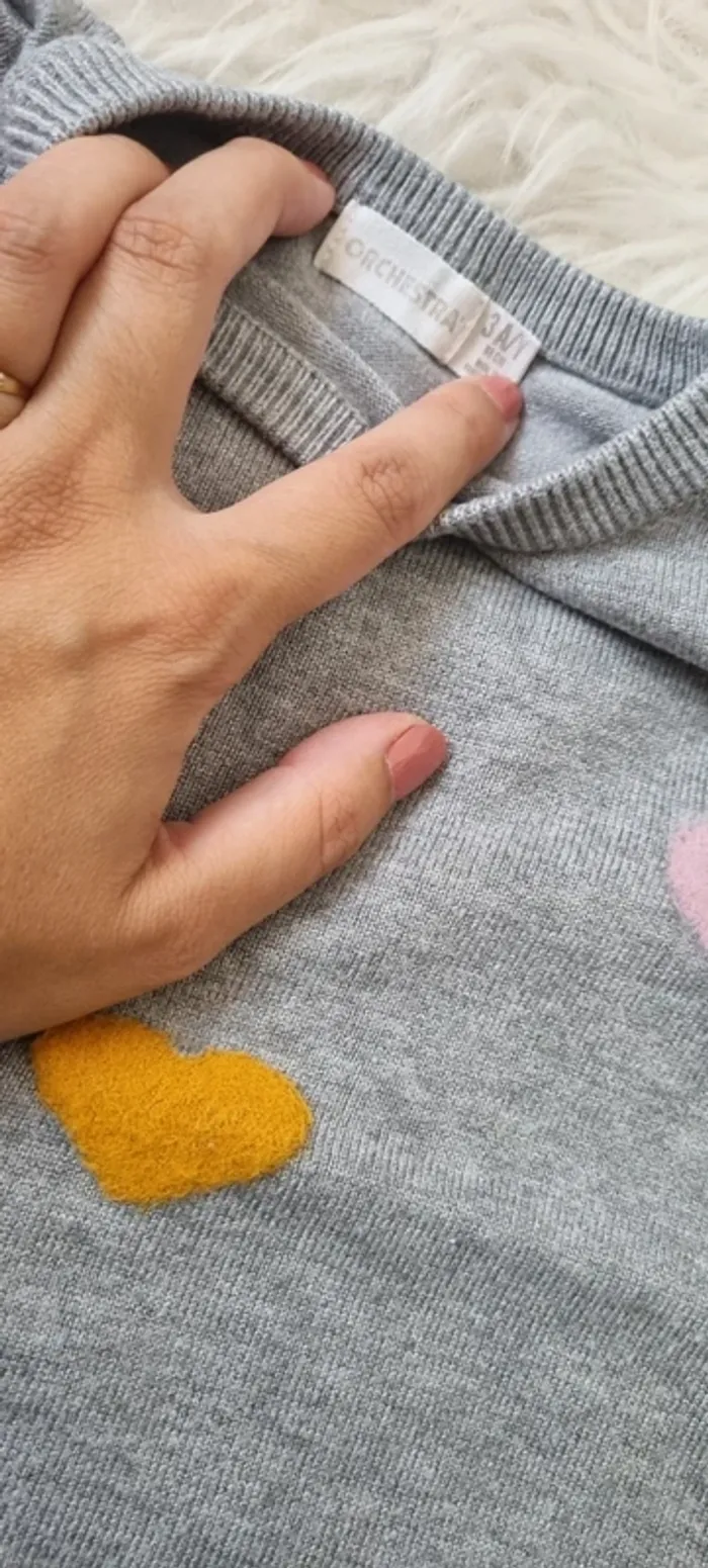 Joli Pull cœurs - photo numéro 2