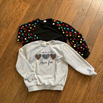 Lots sweat-shirts 8 ans
