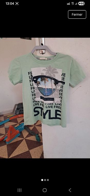 Tee-Shirt garçon - Taille 9 ans(134cm) - Très bon état 