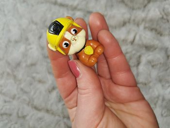 Figurine Pat Patrouille casque jaune