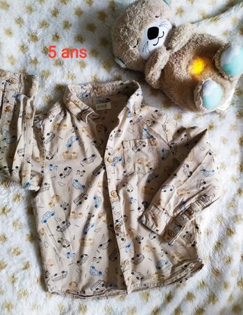 Chemise 5 ans