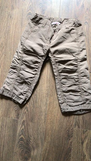 Pantacourt marron 8 ans