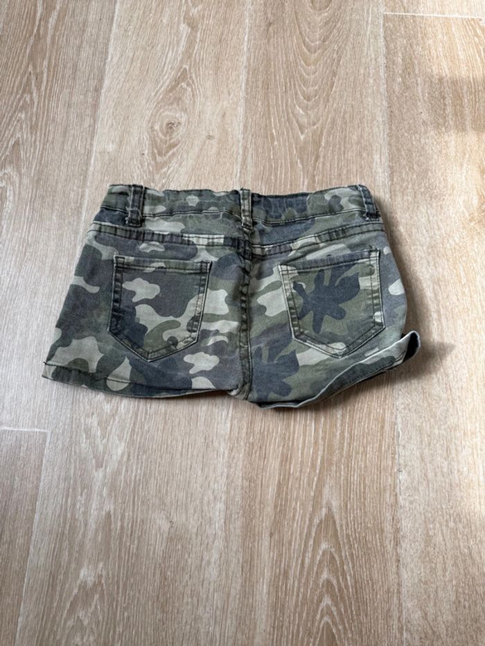 🎀 Mini short militaire taille 12 ans fille - photo numéro 2