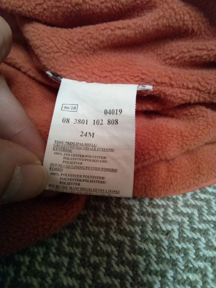 Doudoune doublée polaire T.24 mois - Kimbaloo - photo numéro 11