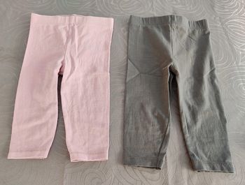 Lot de 2 leggings long 6 mois