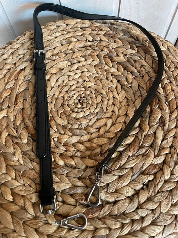 Sac à main cuir noir - Sandro - photo numéro 9