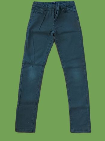 Pantalon jean slim fit fille 12 ans kaki
