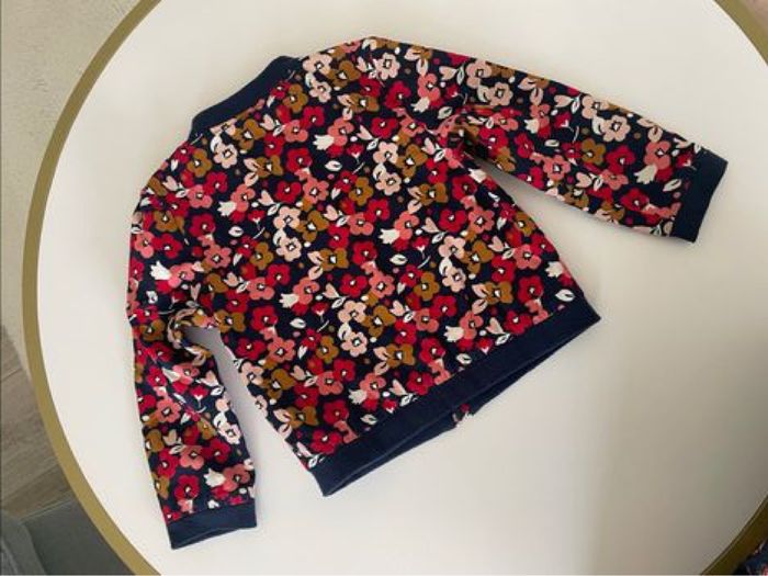 Veste à fleur - photo numéro 2