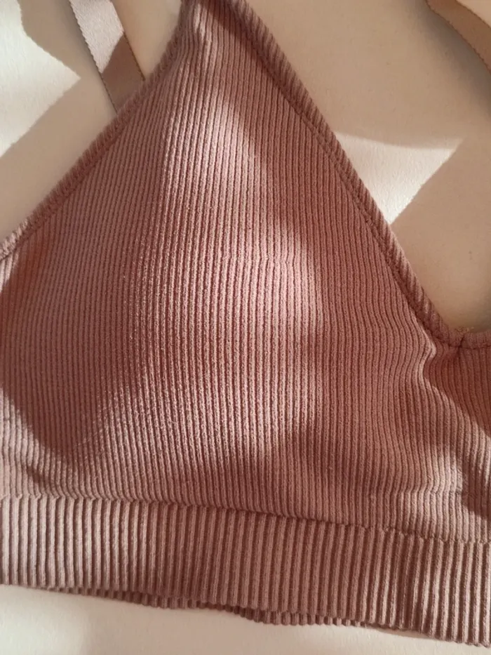 Brassière marron avec rembourrage - photo numéro 5
