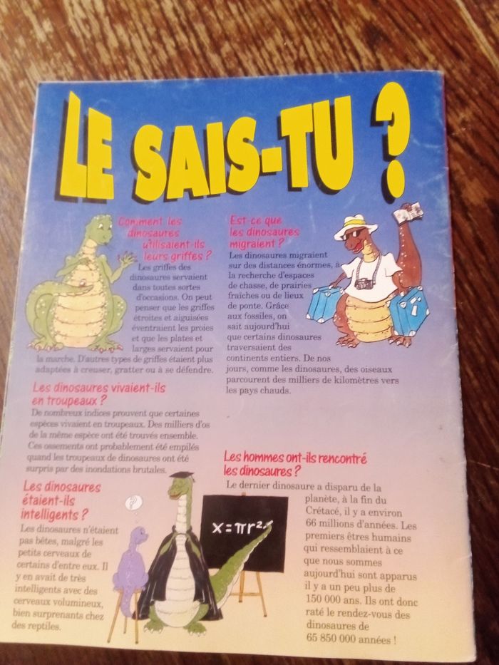 Magazines dinosaure - photo numéro 2