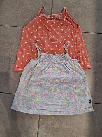 2 tee shirt sans manche