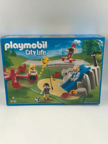 Boîte Playmobil aire de jeux pour enfant 4132 neuf