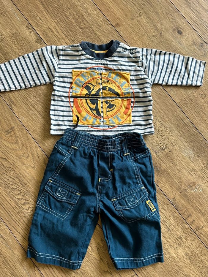 Ensemble bébé garçon 3 mois
