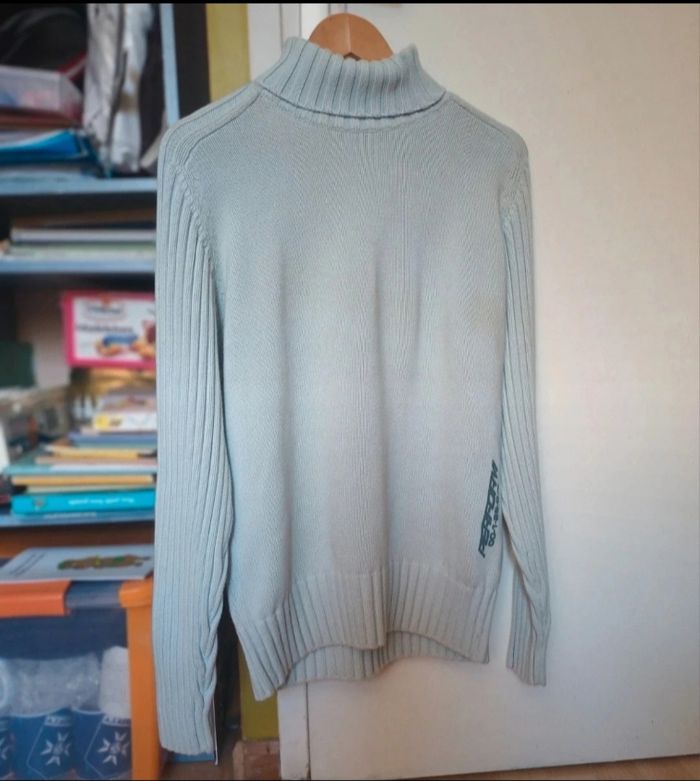 Pull d'Hiver Col Roulé Mixte & Bleu 💙🌾 - photo numéro 4