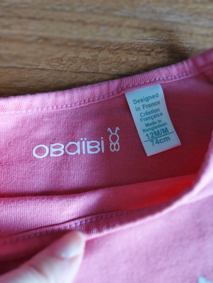 Lot de 4 maillot ml 12 mois - photo numéro 3