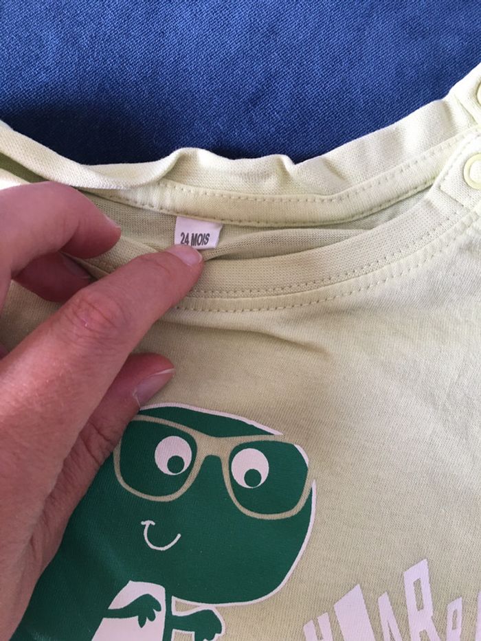 T-shirt manches courtes 24 mois - photo numéro 2