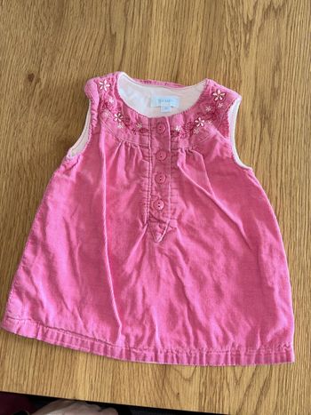 Robe rose tex baby 3 mois