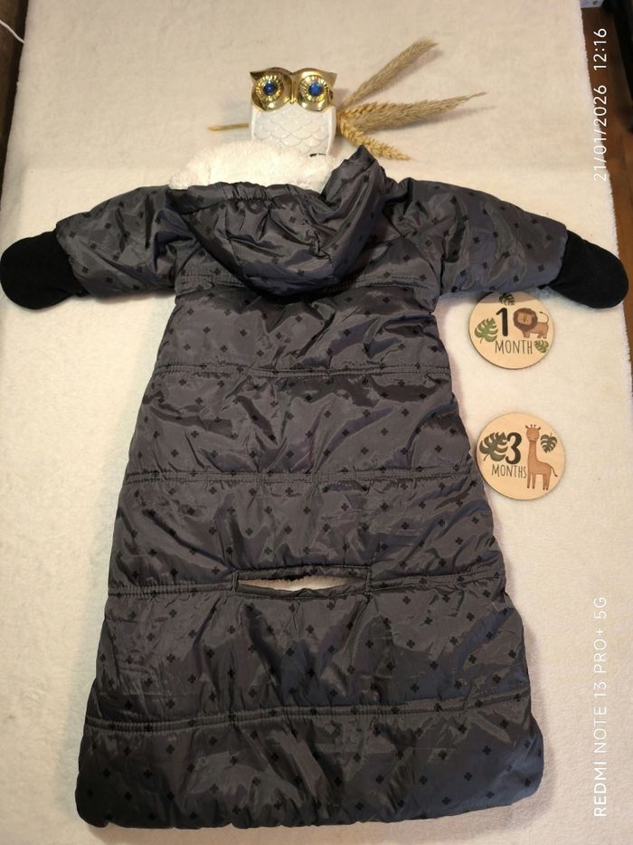 Chancelière mixte taille 50/56 cm 0/3 mois - photo numéro 3