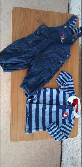 Ensemble mickey 6 mois garçon