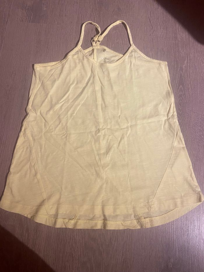 Débardeur jaune