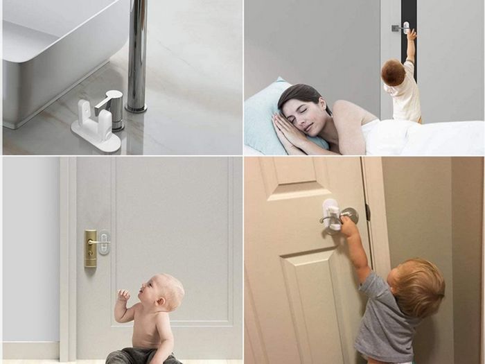 Lot de 2 pièces de Serrure de sécurité pour poignée - photo numéro 5