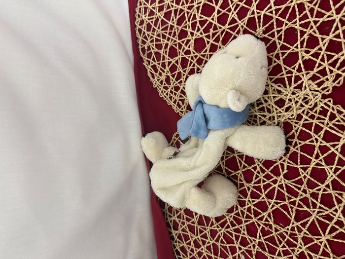 Trousse peluche ours polaire en état toujours Neuve Jamais servie nici - photo numéro 5