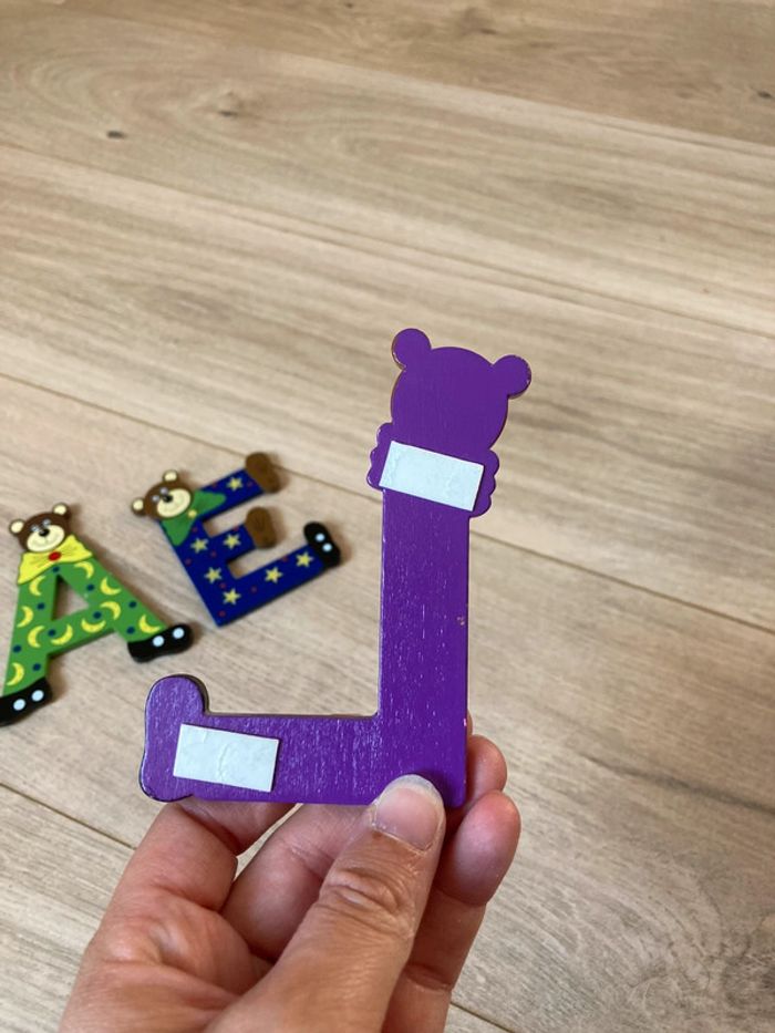 Lettre prénom bois - photo numéro 2