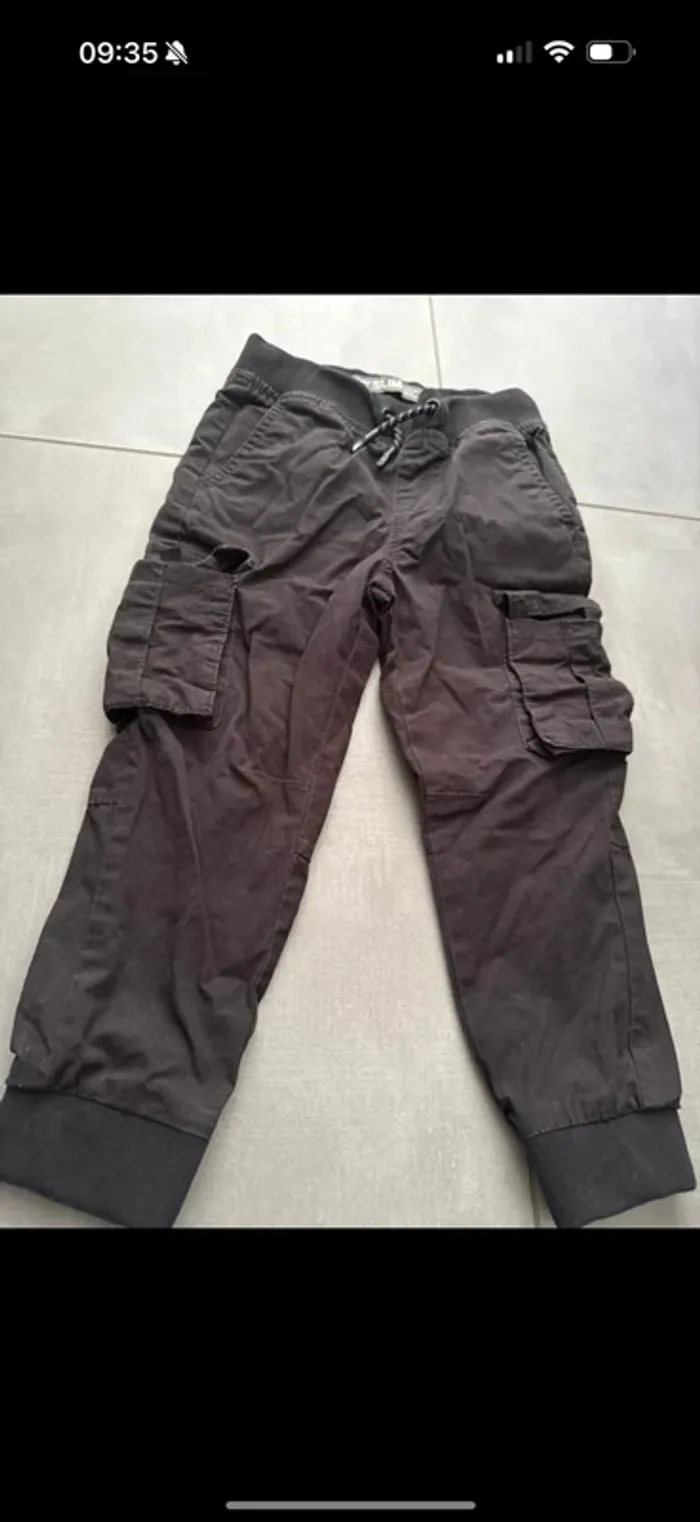 Pantalon cargo enfant taille 110 h&m