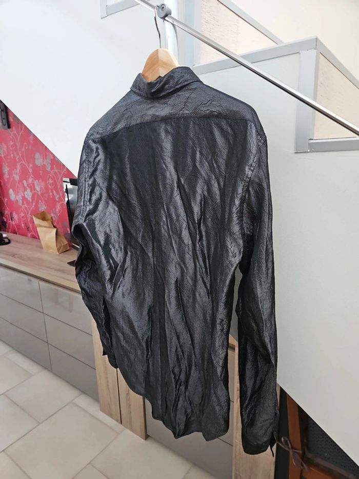Chemise effet métallique froissé - photo numéro 7