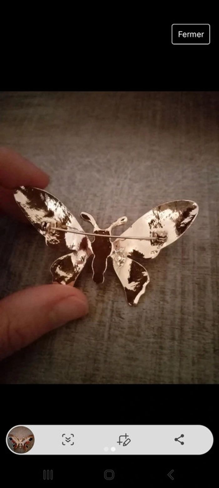 Broche Papillion - photo numéro 2