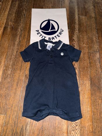 barboteuse petit bateau  3 mois