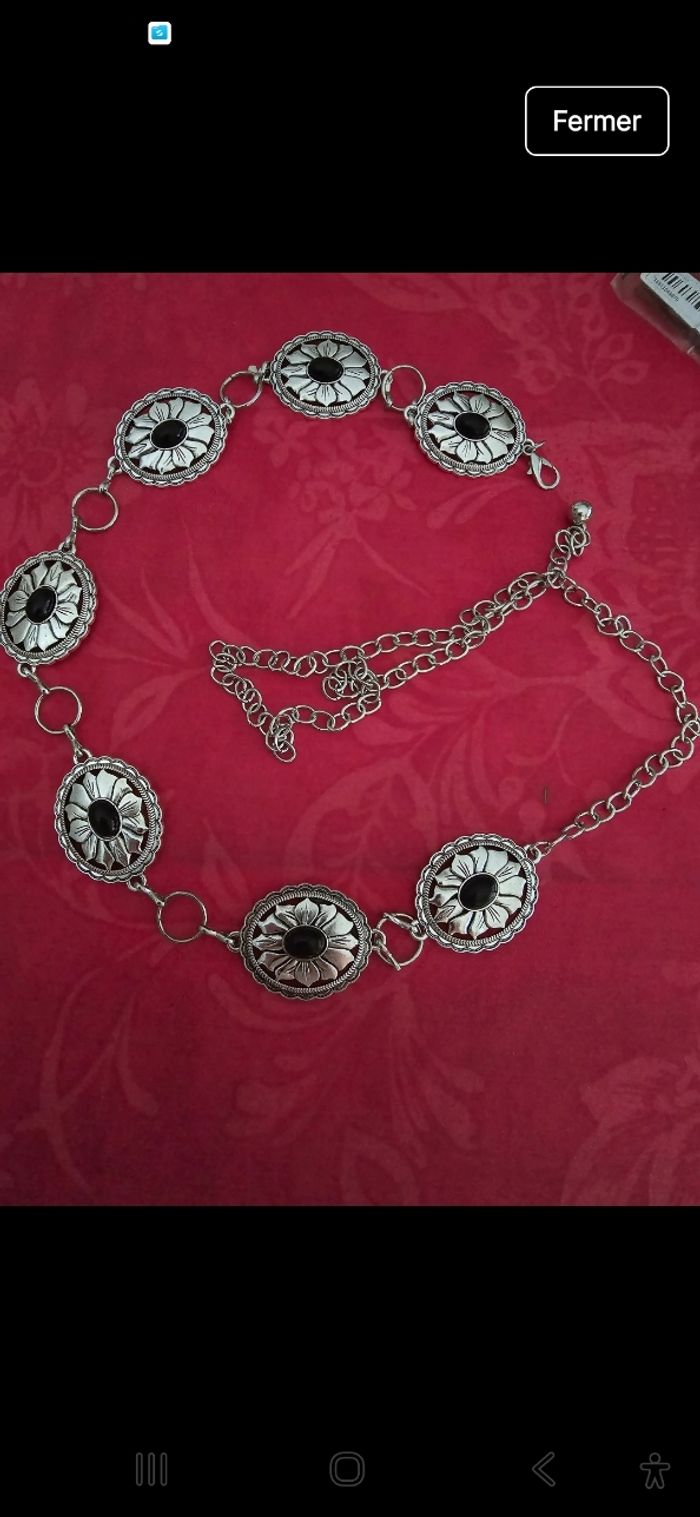 Ceinture métal ajustable