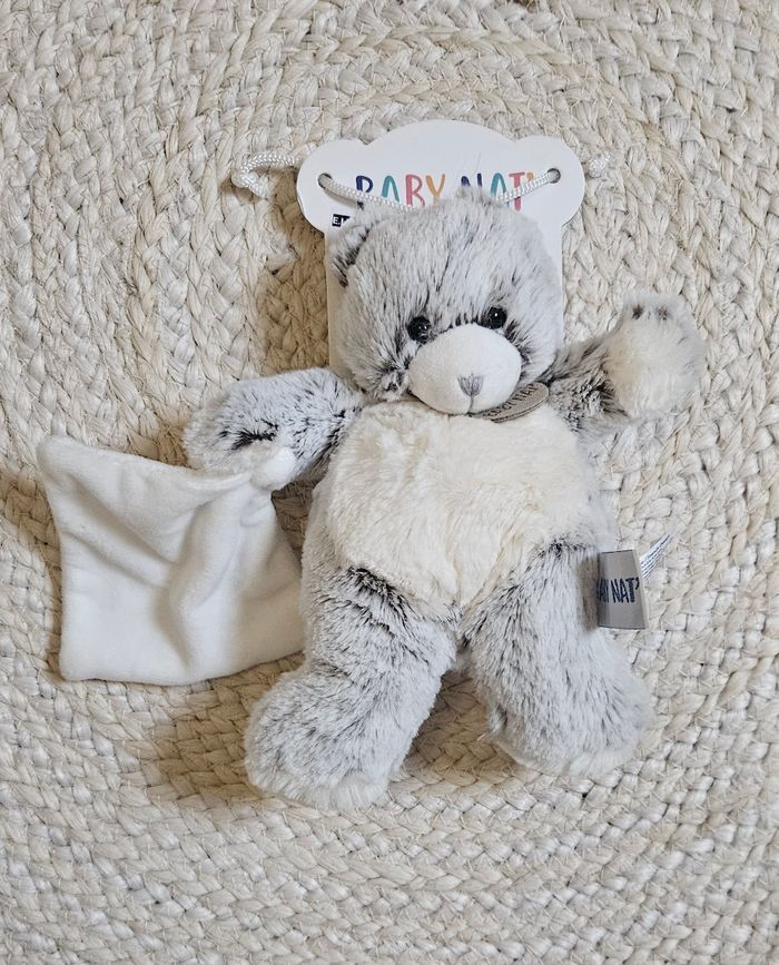Doudou ours baby nat neuf