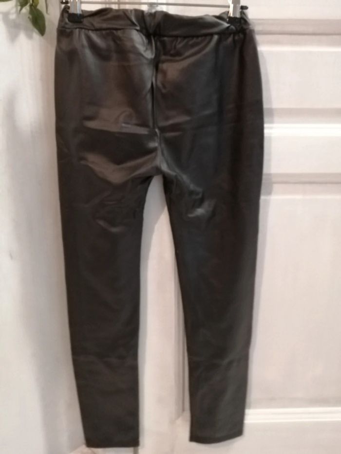 pantalon simili fille - photo numéro 4