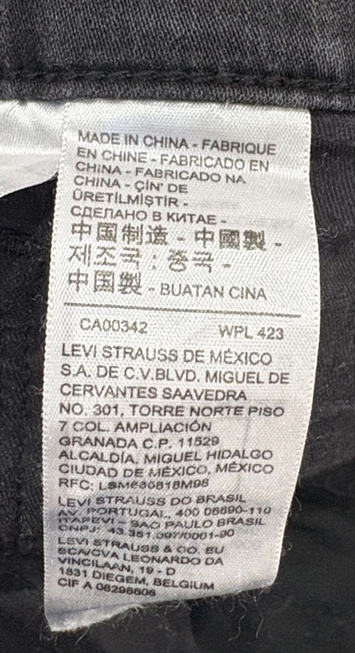 Jean Levi’s 312 shaping slim noir - W27 L30 - photo numéro 6
