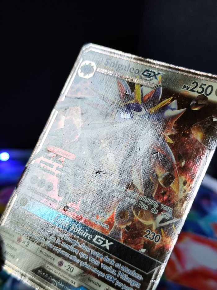 Carte pokémon 🇨🇵 Solgaleo GX 89/149 Soleil et Lune - photo numéro 5
