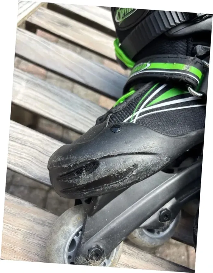 Patins à Roulettes Optimum - Taille Réglable 32 - 35 Idéaux pour Débuter ! - photo numéro 5
