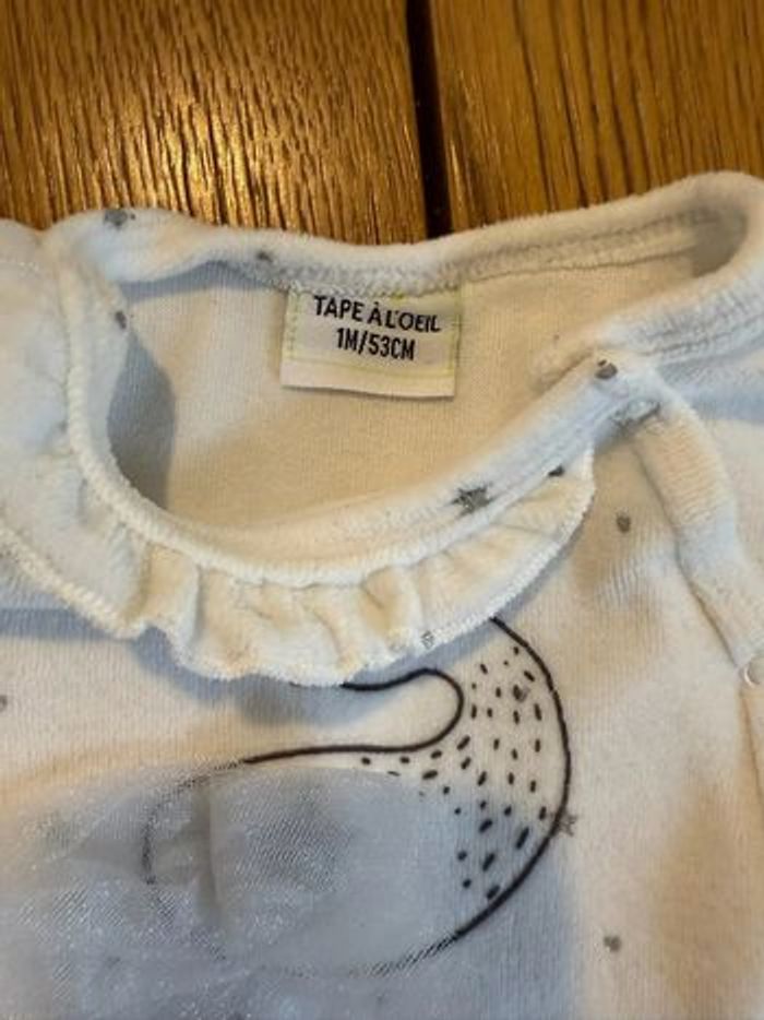 Pyjama fille – Tape à l’œil 🌙 Taille : 1 mois Très bon état - photo numéro 3