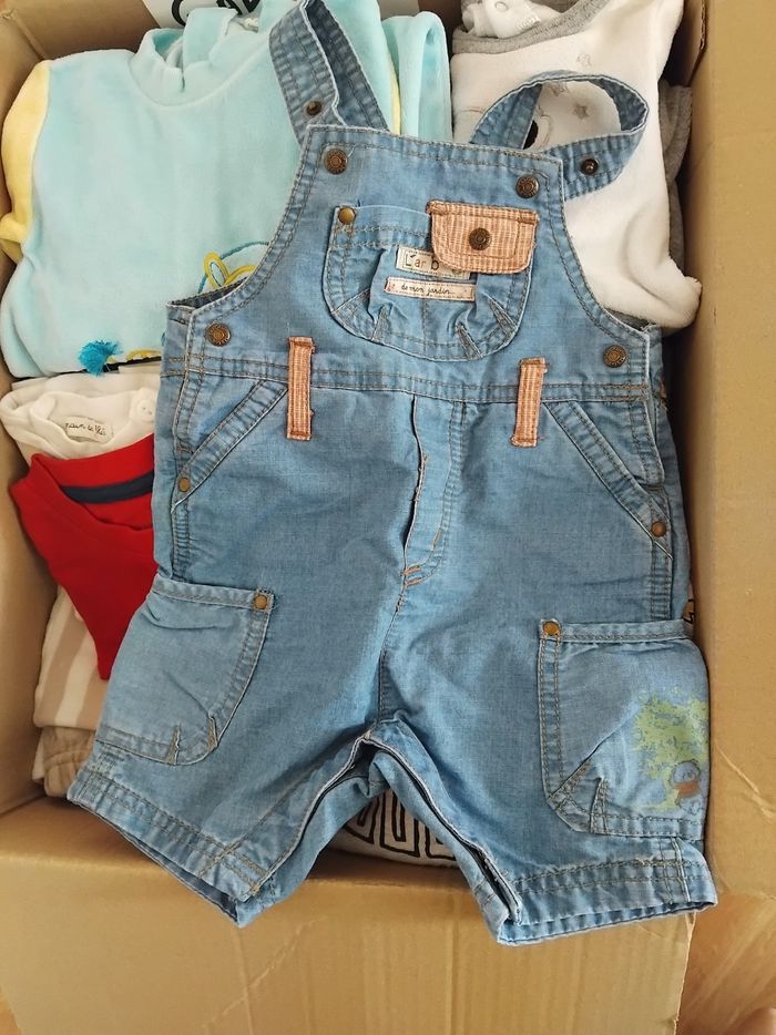 Gros carton vêtements garçon 3mois - photo numéro 6