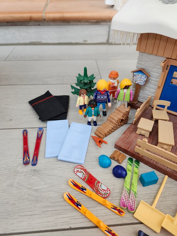 Chalet de ski montagne Playmobil - photo numéro 3