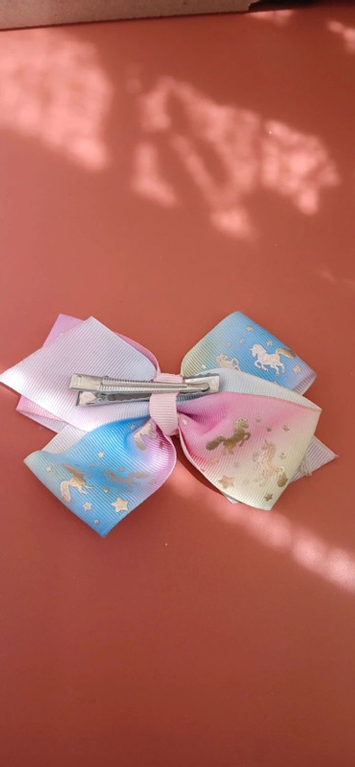 Barette licorne - photo numéro 2