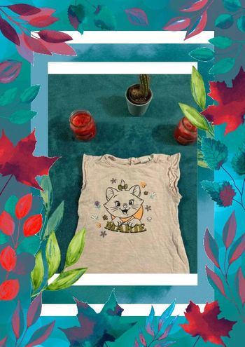 Tee shirt Disney baby rose taille 12 mois