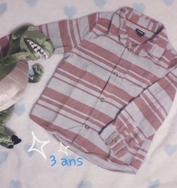 Chemise 3 ans