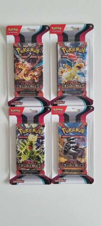 Set Complet Booster Flamme Obsidienne