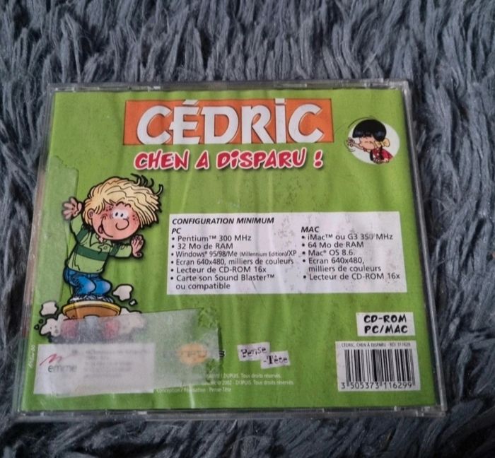Jeu pc enfant Cédric ( Chen a disparu!) - photo numéro 3