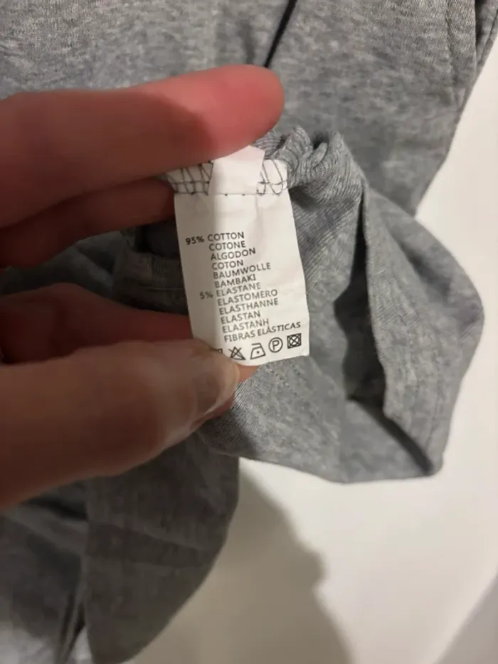 Robe sweat à capuche gris chiné 💎 C.M Mode - Taille S/M - photo numéro 4