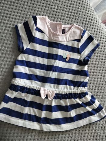 Robe marinière 6 mois neuve sergent major 